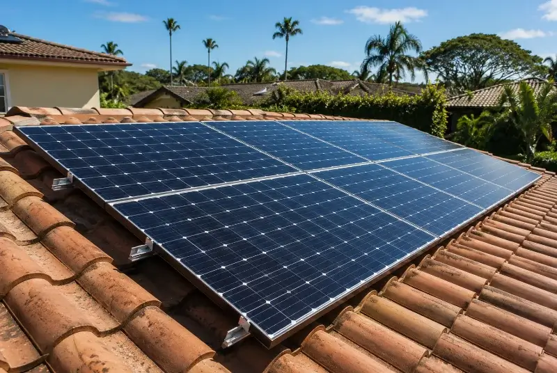 Installation de panneaux solaires à Cases-de-Pène